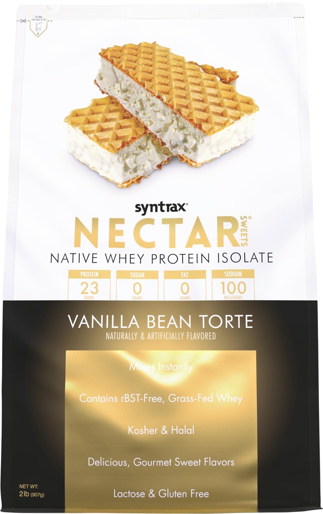 Nectar Sweets, Vanilla Bean Torte, 2 funty