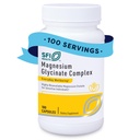 Klaire Labs SFI Health Magnezu Glycinate Complex - Chelated Magnezu Mieszanka dla optymalnej absorpcji - Wspiera zdrowe kości, mięśnie i poziomy energii - Delikatne trawienie (100 kapsułek)