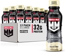 Muscle Milk Pro Advanced Nutrition Protein Shake, Intensywna Vanilla, 11.16 Fl Oz (Opakowanie 12), 32g Protein, 1g Sugar, 16 Vitamin & Minerals, 5g Fiber, Recout Recovery, Energizing Snack, Packaging May Vary