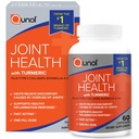 Qunol 5- in-1 Joint Supplement Supplement Supplement, Szybkie aktorstwo, Jedna dawka pilotowa, Wsparcie zdrowej odpowiedzi zapalnej i dyskomfort spowodowany nadmiernym wykorzystaniem połączeń, Alternatywa dla Glukozaminy Chondroitin MSM, 60 Count