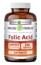 Amazing Folic Acid Supplement Equipment 124; 5000 Mcg Evidence 124; Tablets Evidence 124; Non-GMO Evidence 124; Gluten Free Evidence 124; Made in USA (240 Count)