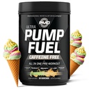 PMD Pompa sportowa Paliwo Ultra kofeina Free - Premium Pre Workout Powder & Pompa mięśniowa, Greater Focus, Endurance & Recovery, Premium Creaine, Arginine & Beta Alanine - Rainbow Sherbet (30 Służenie)