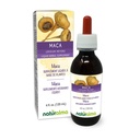 Naturalma Maca lub peruwiański Ginseng (Lepidium meyenii lub L. peruwianum) Korzeń bez alkoholu nalewka - 4 fl oz Liquid Extract in Drops - Herbal Supplement - Vegan