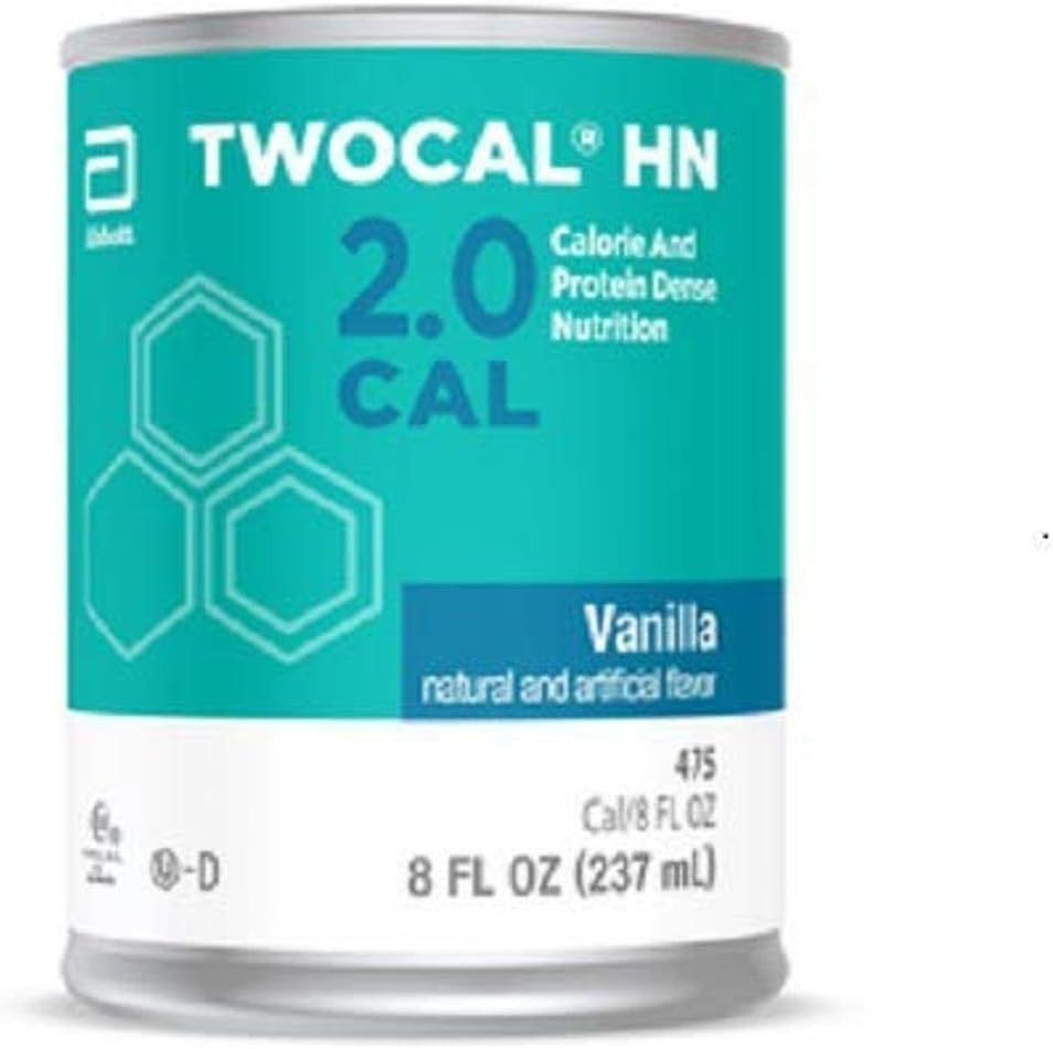 Twocal HN Calorie i protein Dense Nutrition, Gotowy do użycia, Wanilia, 8-unce Puszki (opakowanie po 24)