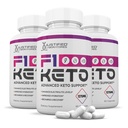 (3 opakowania) F1 Keto Pigułki 1275MG Nowa i ulepszona formuła zawiera jabłko cydr Ocet ekstra Virgin Olive Oil Powder Green Tea Leaf 180 Kapsułki