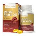 Reishi Spore Oil Shell Broken Extra Siła 500mg (60 Softgels)