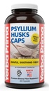 Yerba Prima Pyllium Husks Caps, 625 mg, 400 Kapsułki - Naturalny włókno dla mężczyzn i kobiet - Suplement do Regularnego Wsparcia