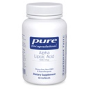 Pure Encapsulations Alpha Lipoic Acid 600 mg - ALA Supplement for Liver Support, Antioksydants, Nerve Health, Cardival Health & Carbohydrate Support - Premium Alpha Lipoic Acid - 60 kapsułki