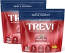 TREVI ™ Bezcukrowe elektrolity - Pakiety proszku nawadniającego do napojów - 56 Count - Cranberry Lychee