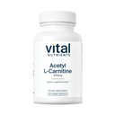 Vital Nutrigents Acetyl L- Carnitine 500mg XI124; Brain, Memory, and Cognitive Supplement * XI124; Vegan XI124; Gluten, Dairy, Soy Free XI124; Non-GMO XI124; 60 kapsułki