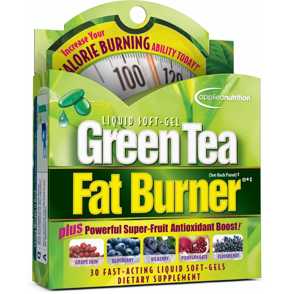Zastosowanie Żywienie Zielona herbata Fat Burner - 30 Płynne żele soft-