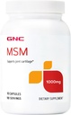 GNC MSM 1000mg, 90 Kapsułki, Wspiera Chrząstki wspólne