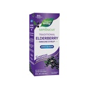 Nature 's Way Sambucus Zero Sugar Tradycyjny syrop immunologiczny, Wysoce skoncentrowany ekstrakt z czarnego borówki, Tradycyjne wsparcie immunologiczne *, z Superfood Antioksydants (1), 4 Fl Oz (Packaging May Vary)