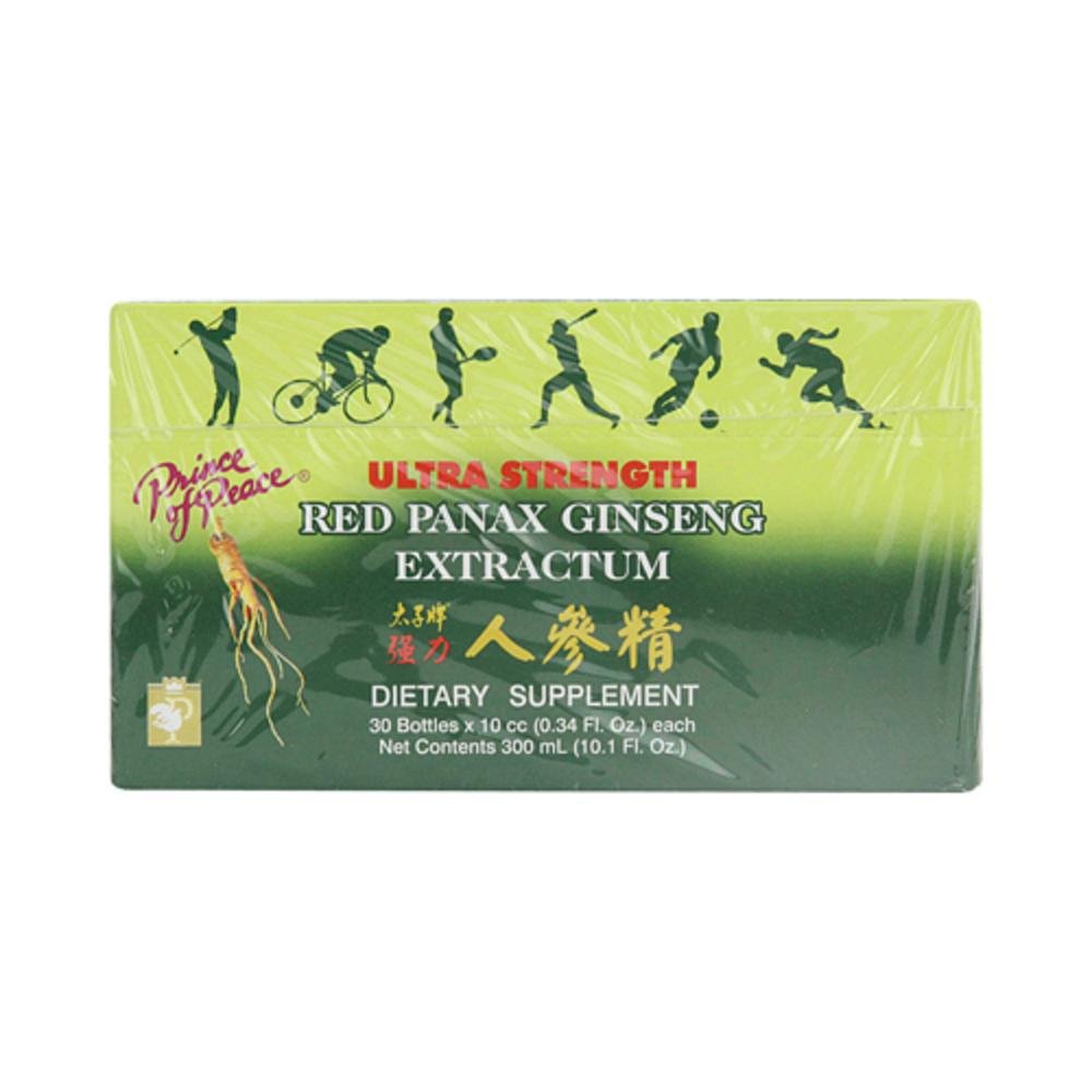 Książę Pokoju Ultra Siła Red Panax Ginseng Extractum 10 ml fiolki -- 30 fiolek