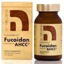 Fucoidan zasilany AHCC ® Brown Seaweed Immunitet Suplement z wysokiej czystości Organic Mekabu Mozuku Agaricus 1 Butelka - 160 Kapsułki warzyw Made in Japan