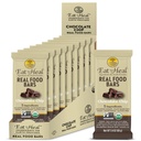 EatToHeal Chocolate Chip Real Food Bar - Organic Wegan Zdrowe Gluten Wolne proteiny Bary - Niski cukier Meal Replacement Bar, Nie GMO, Nigdy Pieczone, Roślina na bazie - Zrobione, aby cieszyć, Nie Sit on Shelves