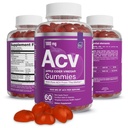 Elementy zasadnicze Jabłko Cydr Gummies ocet od Matki - 60 Hrabia (3 Pack)