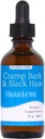 Herb Lore Cramp Bark & Black Haw Tincture - Alkohol wolny płynny Herbal menstrual Cramp Supplement Drops for Period Cramps, Napięcie mięśni i Uterine Support (2 fl oz)
