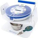 e- Pill MedTime Station Pro - Zaawansowany automatyczny dozownik zamykany - Clear Lid