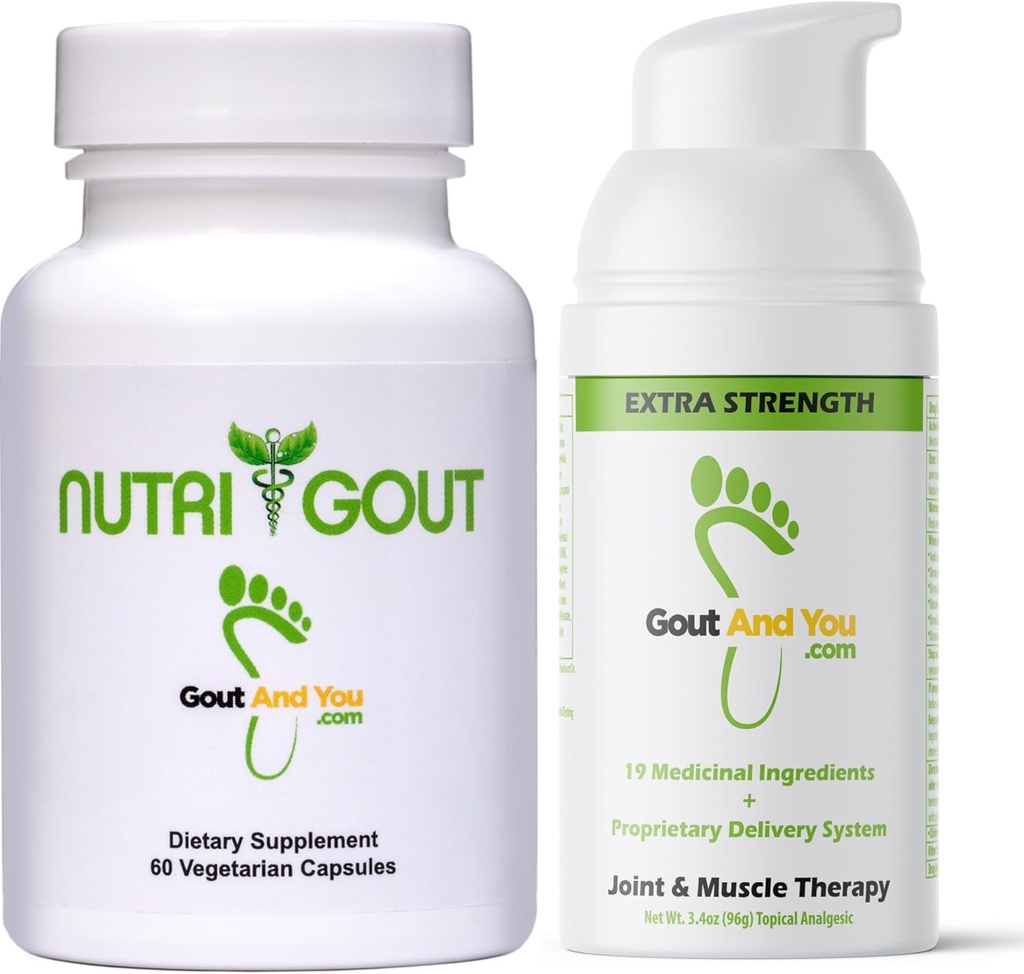 Żywotny suplement kwasu moczowego i dodatkowe siły Joint Discomfort Relief Topical Cream
