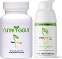 Żywotny suplement kwasu moczowego i dodatkowe siły Joint Discomfort Relief Topical Cream