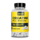 CON- CRET Creature HCl Kapsułki 124; Mięśnie, Kognitywny, Cellular Energy Support Assistance 124; Brak wzdęcia lub skurcze 124; USA Made & NSF Certified Assistance 124; Pigułki dla krewnic (90 ct)