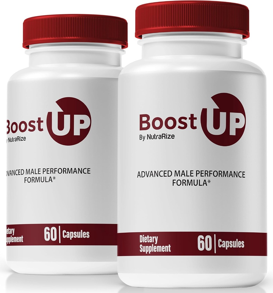 NutraRize (Pack of 2 Boost Up kapsułki dla mężczyzn, All Natural Boost Up Pills, Daily Nutrition to Support Mężczyzna Health and Wellness, Premium, Boost Ups Review (120 kapsułki)