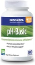 Enzymedica, pH- Basic, zawiera enzymy trawienne, składniki odżywcze i zioła, Wspiera zdrową trawienie i pH Równowaga, 90 Count - FFP