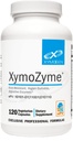 XYMOGEN XymoZyme - Enzymy trawienne dla kobiet i mężczyzn z proteazą i bromelainą - Oporny na kwasy, Wegańskie Enzymy trawienne dla Gut Health & Bloating Relief (120 Kapsułki)