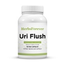 Herbsforever Uri- Flush Kapsułki Ayurvedic Herbal Supplement Support Healthy Nerki Function and Urnary Tract Function 90 Vege kapsułki 800 Mg każdy