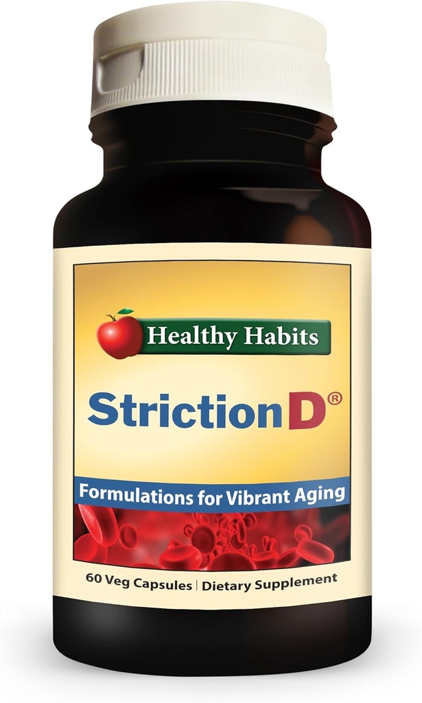 Healthy Habits StrictionD with Glucohelp Banaba Extract Ceylon Cynamon & Crominex 3