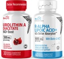 Fuzje natury Urolityna A Dioctan 500mg & R Kwas lipowy alfa 600mg (60 kapsułek) - Przeciwutleniacz / Zestaw energetyczny