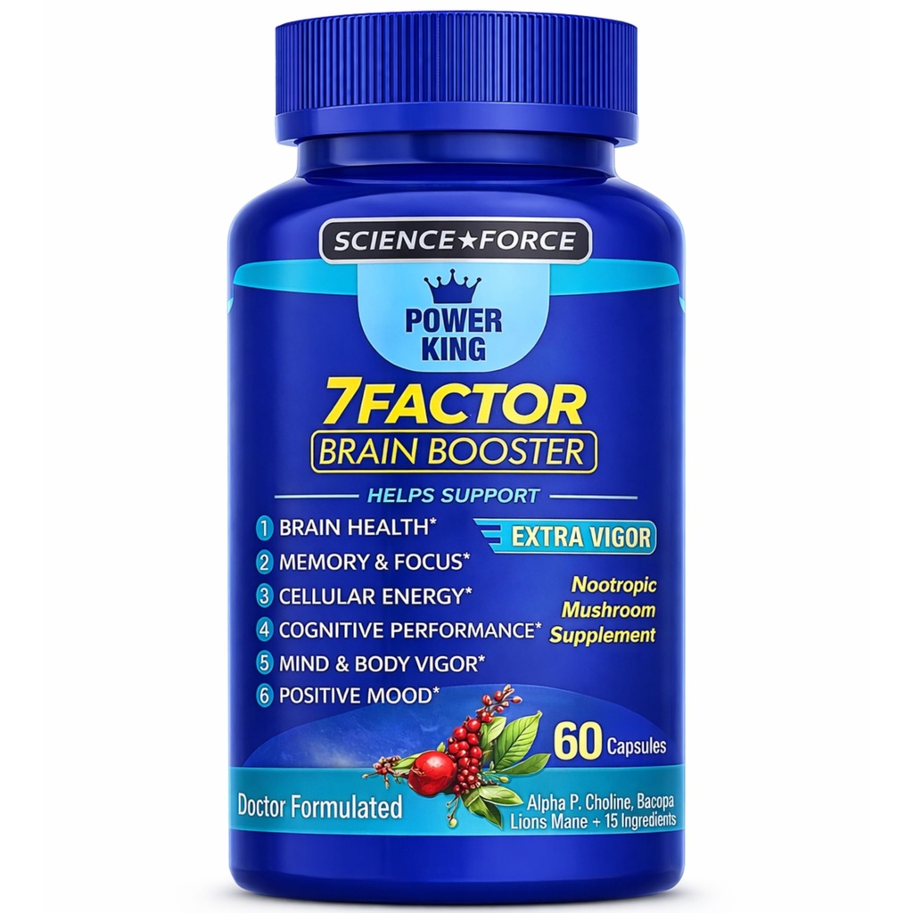 Suplementy mózgowe do pamięci i skupienia - Nootropowe Zdrowie Mózgu - Cognitive Performance, Clarity, Energy, Mental Vigor, Shilajit - Alpha Choline, Lion 's Mane, Bacopa, 18 Premium Składniki
