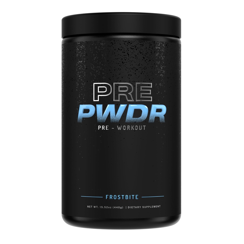 PWDRS Pre- Workout Powder, All Natural pre Workout for Energy, Pump, Endurance & Siła, z kofeiną (Odmrożenia)