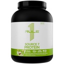 Zasada 1 Źródło 7 Białko - Dekadent Flavor, Velvety Smooth Texture, 22g Anytime Protein, i 10g Natural Occurring EAA Per Serving from 7 Premium Sources (4 funty *, Pistachio Ice Cream)