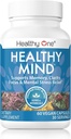 Zdrowy umysł - Safe for Teens - Brain Fog - Cognitive Function - Koncentracja - Optymalizacja neurologiczna - Mood - Ginkgo Biloba - Ginseng - Rhodiola - Bacopa - Gotu Kola - Zielona herbata - 150 Hrabia