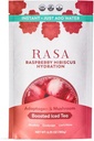 Rasa Raspberry Hibiscus Hydration 124; Organic Boosted Moded Tea z adaptogenów i grzybów 124; Gluten- Free, Premium Electrolyte Proszek Drink Mix, Odświeżające Hydration (6 oz / 24 Służenie)