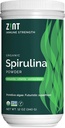 Zint Spirulina w proszku, Organic (12 oz): Premium Immune Supplement Supplement, Blue- Zielony Algae, Immunitet Booster, Nienapromieniowane białko wegańskie