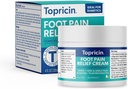 Topricin Foot Relief Pain Therapy Cream (4 oz) Szybko działający ból łagodzenie grudki