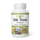 HerbalFactors by Natural Factors, Mleko Thistle Phytosome, Promotes Healthy Liver Function with Dandelion and Turmeric, 90 kapsułek (90 porcji)