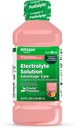 Basic Care Advantage Care Electrolyte Rozwiązanie z Prevital Prebiotyki, Lemoniada truskawkowa, Napoje nawadniające, Eplenish Electrolytes, Płyn & Cynk, 33,8 fl oz (Opakowanie po 1)