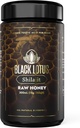 Czarny Lotus Pure Shilajit Resin Surowy miód płynny nalewka, 300ml, 100% Czysty naturalny Shilajit dla mężczyzn i kobiet, Amino Acids, 175mg kwasu Fulvic, 85 Minerały jonowe, Dla immunologicznego wsparcia, Focus, Energia