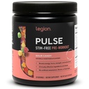 LEGION Pulse pre Workout Supplement - All Natural Nitric Oxide Precuting Drink to Boost Energy, Creatine Free, Natural Sweetened, Beta Alanine, Citruline, Alpha GPC (Caepine Free Sour Candy)