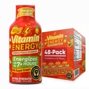 Witamina Energy Focus + Extra Siła Energy Shot Tropical Infusion 48 Pack, 260mg naturalna kofeina, Witaminy, CoQ10, Amino Kwasy, Focus, Produktywność i klarowność, Zero cukru, Gluten- Free, 1,93 fl oz