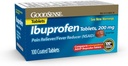 GoodSense 200 mg Ibuprofen Tablets, Fever Reducer and Pain Relief from Body Aches, Headache, Arthritis Pain and More, 100 Count