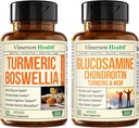 Kurkumina kurkumina z Boswellia Serrata Extract & Glukozamina Chondroitin MSM i suplement Turmeric