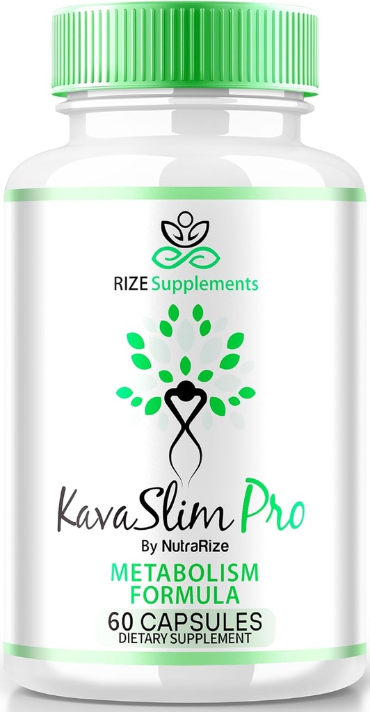 KavaSlim Pro Kapsułki - KavaSlim Pro dla zaawansowanych utraty wagi, All- Naturalne pigułki dla targeting Belly Fat, Kava Slim Pro Maksymalna pomoc Pastylki Recenzje (60 kapsułki)