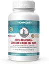 NANOWELL Sean Lee iBone Cal Mag - Bone Health, Wapń i suplement magnezu - 120 Kapsułki warzyw, 30 Day Supply
