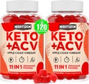 Jabłko Cydr Gummies Ocet, Max Siła Keto Acv Gummies z zielonej herbaty, Probiotyki, B12, B6, Keto Wsparcie, Jabłko Cydr Ocet z Matką Detox & Cleanse, Trawienie & Gut, Wegan, 120 Liczby