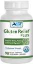 Guten Relief Plus - 90 Kapsułki wegetariańskie - Gluten Support - Premium Natural Digestive Enzym Formuła - Zawiera DPP- IV Enzym Complex - AST Enzymy
